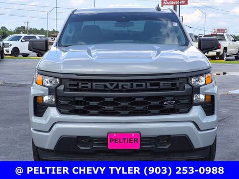 Used 2024 Chevrolet Silverado 1500 Custom w/ LPO, Dark Essentials Package RWD image 2
