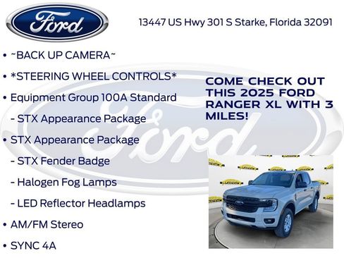 New 2025 Ford Ranger XL image 10