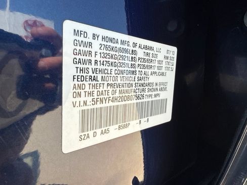 Used 2013 Honda Pilot LX image 25