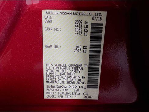 Used 2016 Nissan Altima 3.5 SR image 28