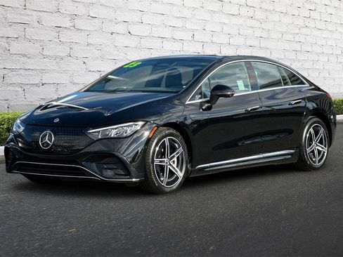 Used 2023 Mercedes-Benz EQE 500 4MATIC Sedan w/ AMG Line Exterior Package image 8