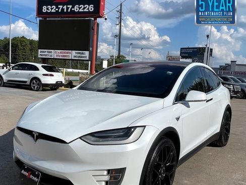 Used 2020 Tesla Model X Long Range AWD/4WD image 1