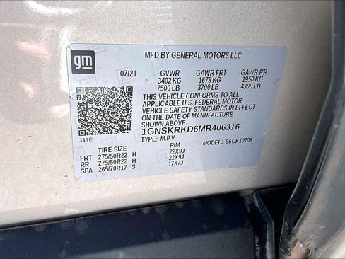Used 2021 Chevrolet Tahoe RST AWD/4WD image 35