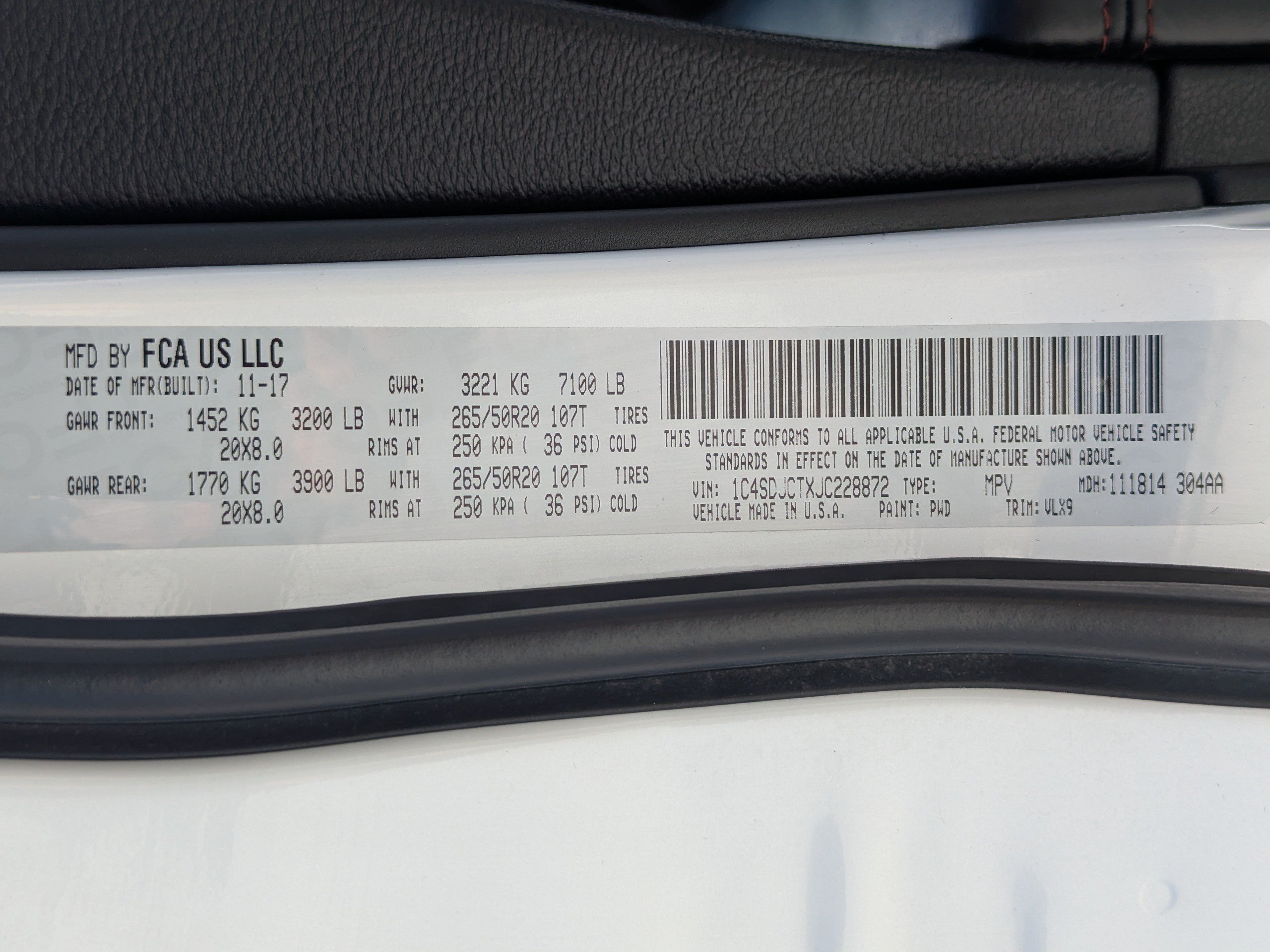 Used 2018 Dodge Durango R/T AWD/4WD image 53
