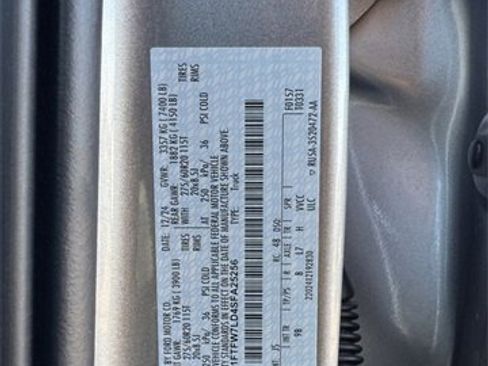 New 2025 Ford F150 Platinum w/ Equipment Group 702A High image 27