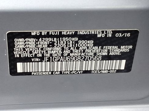 Used 2016 Subaru Impreza 2.0i Sport Limited image 26