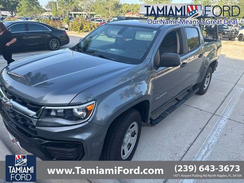 Used 2021 Chevrolet Colorado W/T w/ WT Convenience Package RWD image 1