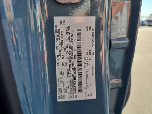 Certified 2021 Ford Bronco Black Diamond w/ Sasquatch Package image 26