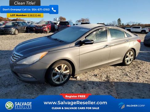 Used 2012 Hyundai Sonata Limited w/ Navigation Pkg FWD image 1