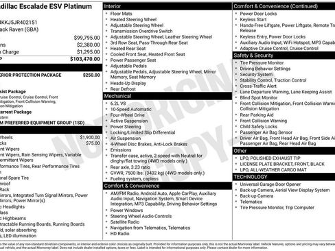 Used 2018 Cadillac Escalade ESV Platinum image 31