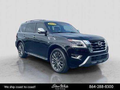 Used 2022 Nissan Armada Platinum w/ Captain's Chairs Package
