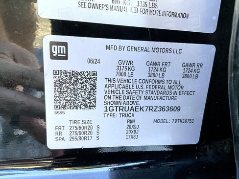 Used 2024 GMC Sierra 1500 Pro w/ Graphite Edition image 26