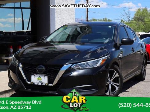 Used 2021 Nissan Sentra SV FWD image 1