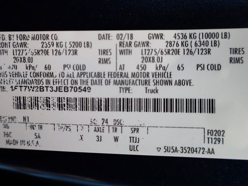 Used 2018 Ford F250 Lariat w/ Chrome Package image 20