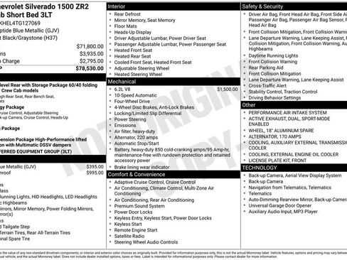 Used 2026 Chevrolet Silverado 1500 ZR2 image 3