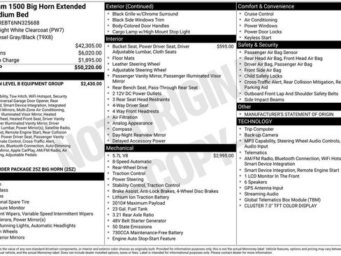 Used 2022 RAM 1500 Big Horn RWD image 6