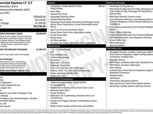 Certified 2025 Chevrolet Equinox LT w/ Convenience Package II FWD image 6