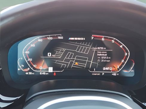 Used 2022 BMW M550i xDrive w/ Shadowloine Package AWD/4WD image 9