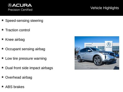 Certified 2025 Acura RDX w/ Technology Package image 9