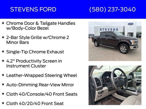 Used 2019 Ford F150 XLT w/ Equipment Group 302A Luxury AWD/4WD image 30