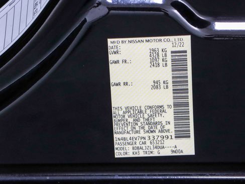 Used 2023 Nissan Altima 2.5 SL image 31