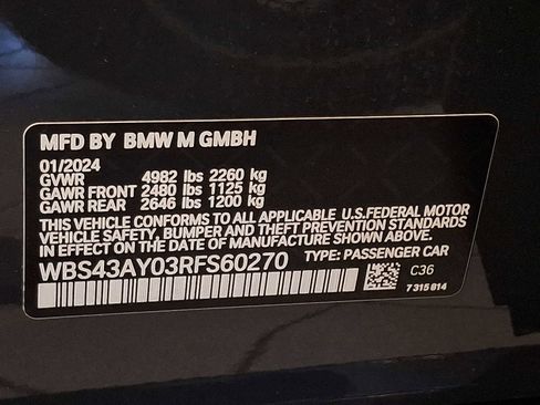 Used 2024 BMW M3 Competition w/ Executive Package image 27