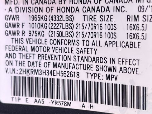 Used 2014 Honda CR-V LX image 27