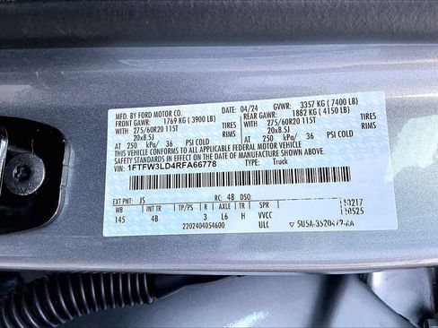 Certified 2024 Ford F150 XLT w/ Equipment Group 303A High AWD/4WD image 34