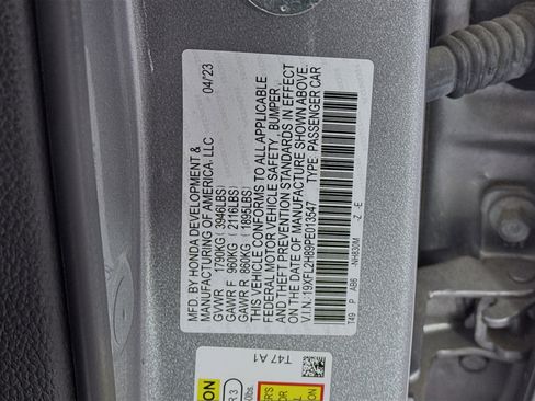 Certified 2023 Honda Civic Sport image 29