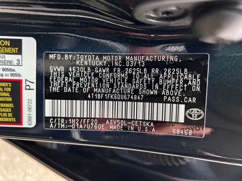 Used 2013 Toyota Camry SE image 17