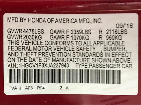 Used 2018 Honda Accord Sport image 35