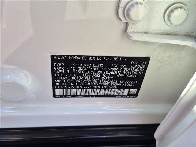 Certified 2024 Honda HR-V EX-L image 24