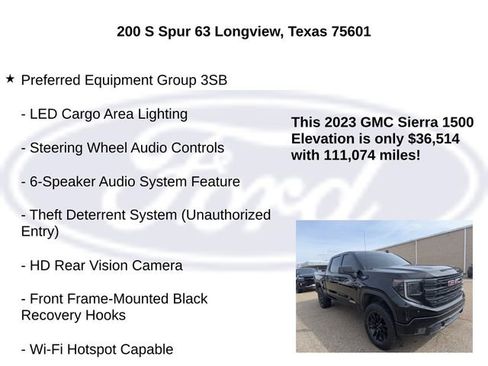 Used 2023 GMC Sierra 1500 Elevation image 20