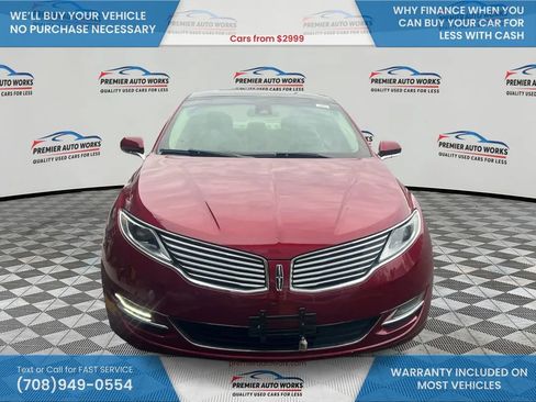Used 2014 Lincoln MKZ w/ Equipment Group 102A Reserve FWD image 2