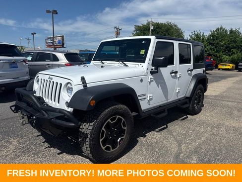 Used 2017 Jeep Wrangler Unlimited Sport w/ Quick Order Package 24S AWD/4WD image 5