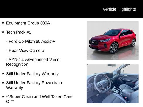 Certified 2023 Ford Escape ST-Line w/ Tech Pack #1 image 6