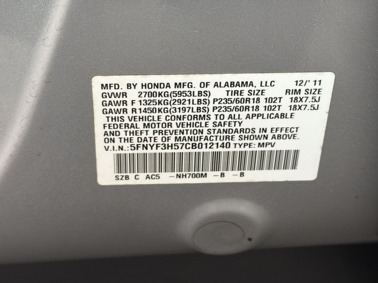 Used 2012 Honda Pilot EX-L image 28