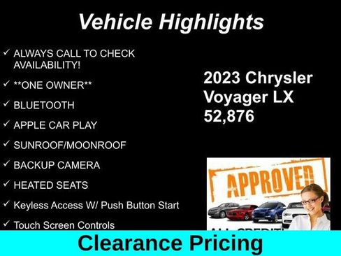 Used 2023 Chrysler Voyager LX FWD image 10