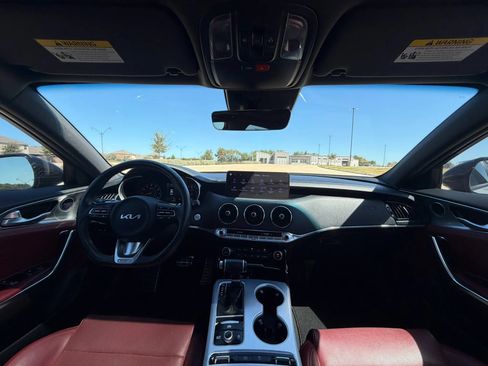 Used 2022 Kia Stinger GT1 w/ Red Interior Color Package RWD image 12