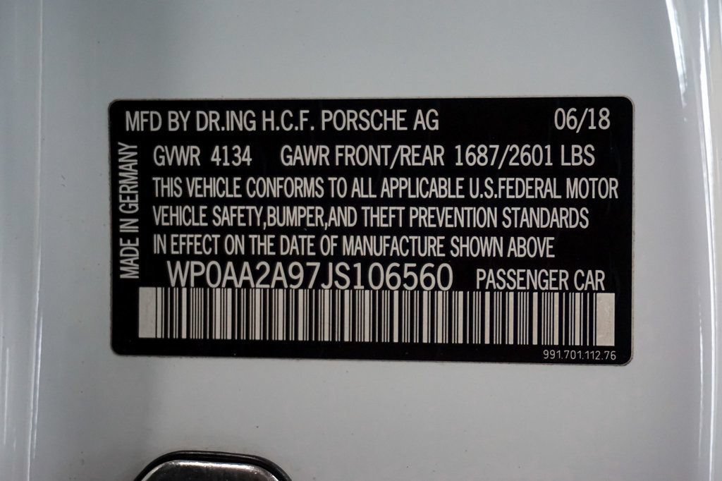Used 2018 Porsche 911 Carrera image 21