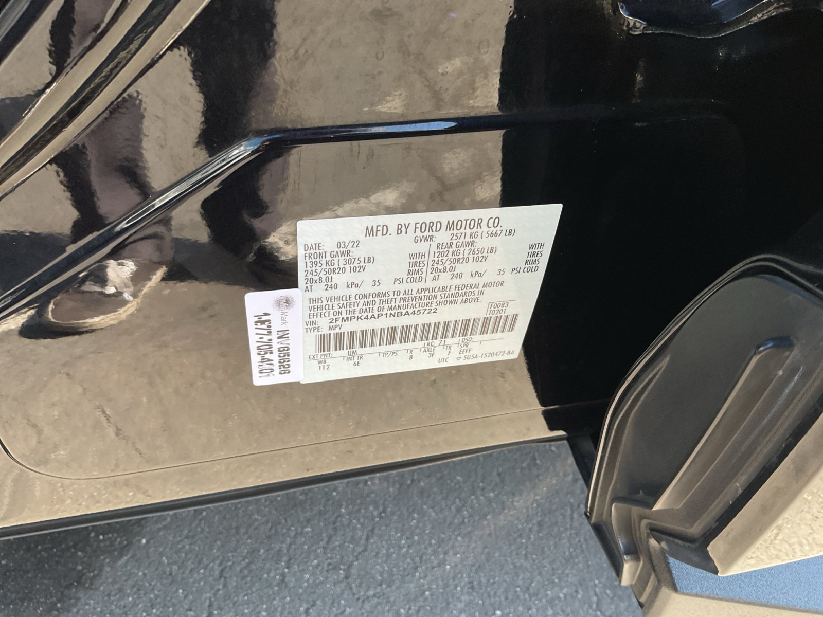 Used 2022 Ford Edge ST w/ Equipment Group 401A AWD/4WD image 27