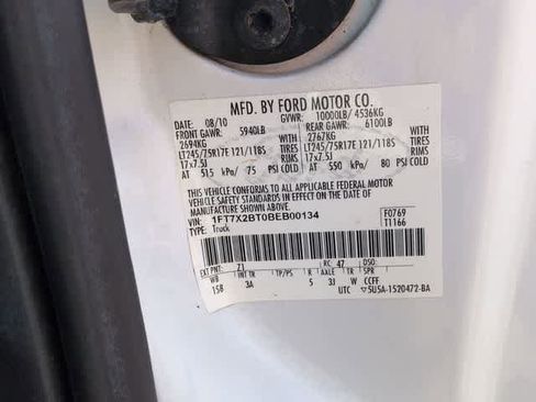 Used 2011 Ford F250 XLT w/ XLT Interior Pkg AWD/4WD image 34
