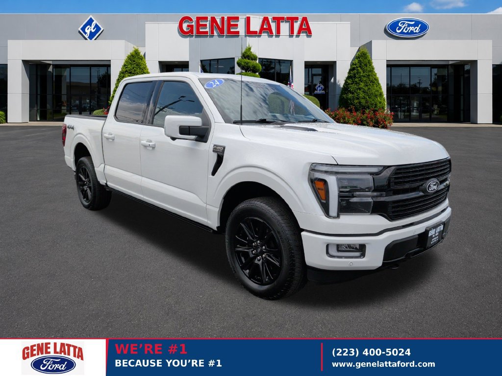 Certified 2024 Ford F150 Platinum w/ Equipment Group 702A High AWD/4WD 360° Tour