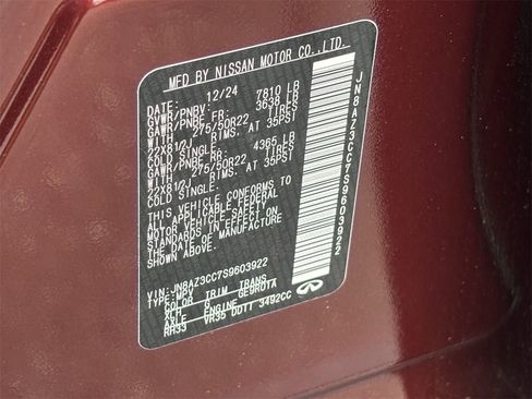 New 2025 INFINITI QX80 Autograph w/ Autograph Exterior Package image 33