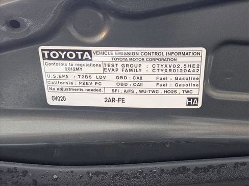 Used 2012 Toyota Camry LE image 23