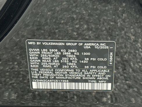 Used 2026 Volkswagen Atlas SE AWD/4WD image 26