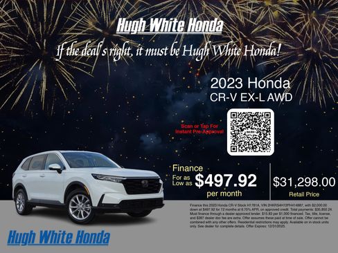 Used 2023 Honda CR-V EX-L image 3