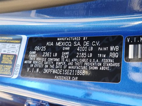 New 2025 Kia K4 GT-Line w/ GT-Line Sunroof Package image 30