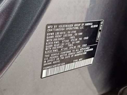 Used 2019 Volkswagen Atlas SEL Premium image 39