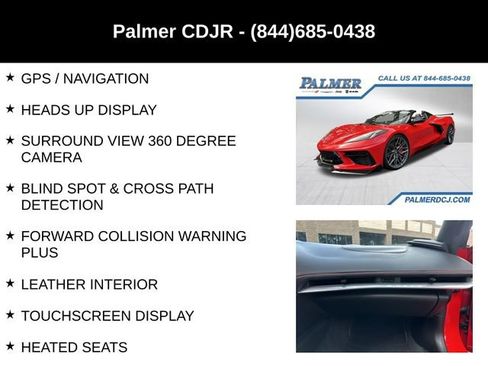 Used 2021 Chevrolet Corvette Stingray Premium Conv w/ Z51 Performance Package RWD image 6